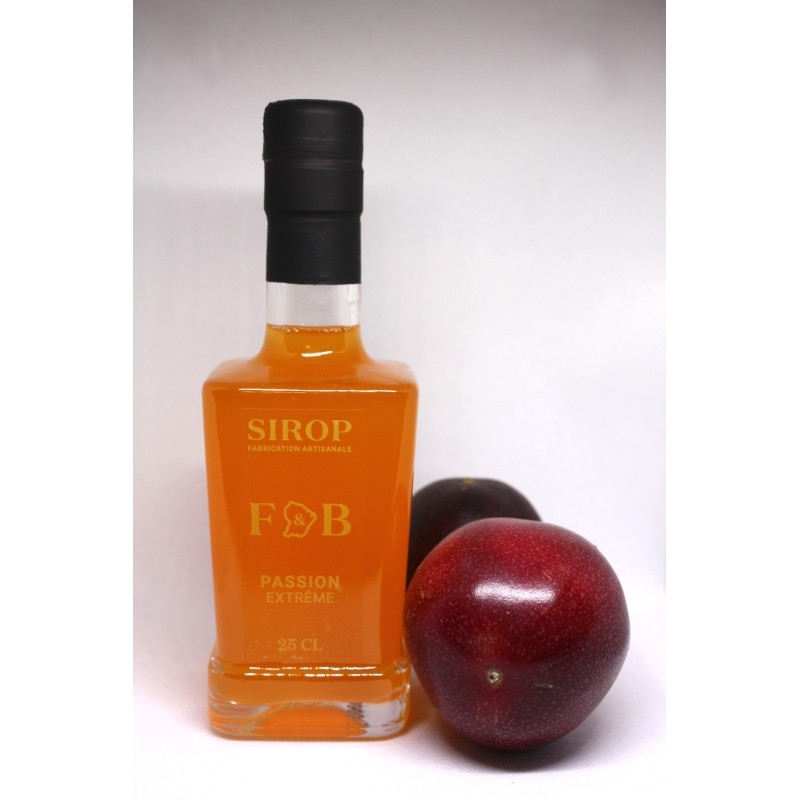 Sirop de fruits frais exotiques de qualité, recette familiale ancestrale de Guyane Française, 100% artisanal made in France